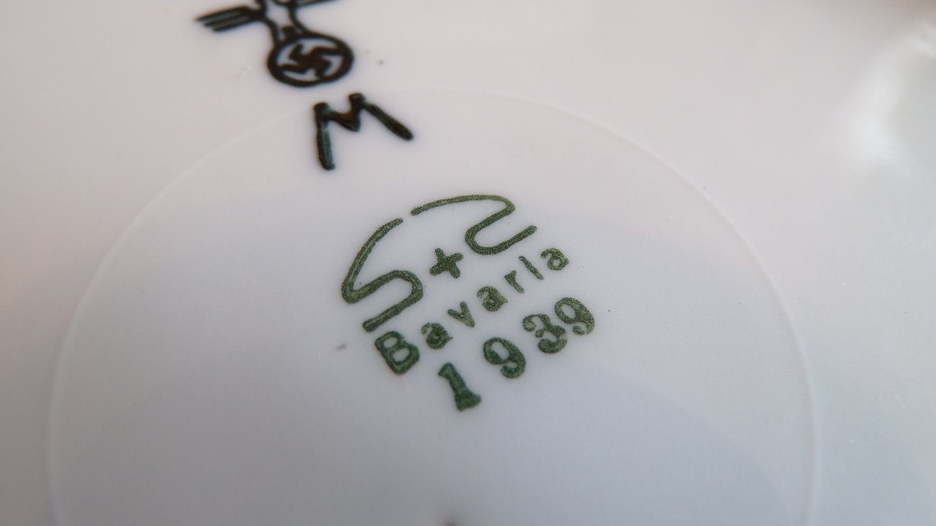 Kriegsmarine mess soup plate 1941