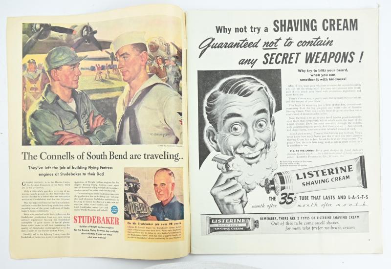 US WW2 Magazine Collier's 1943