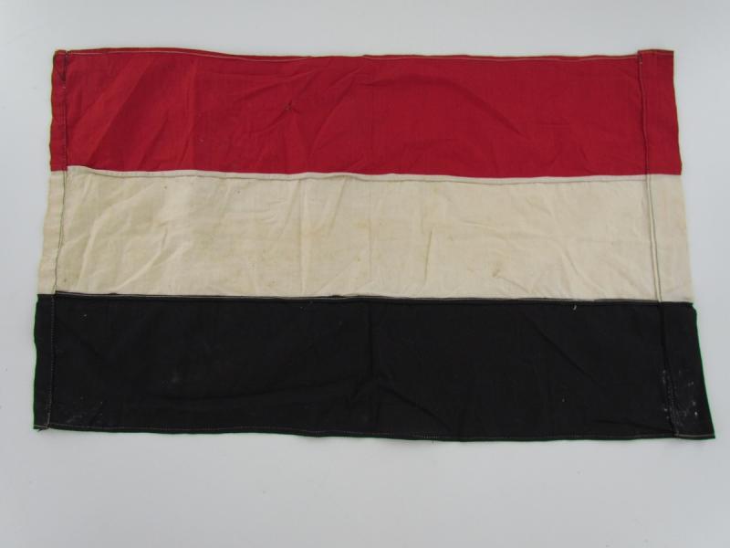 Third Reich Decorative Tri Color Small Flag