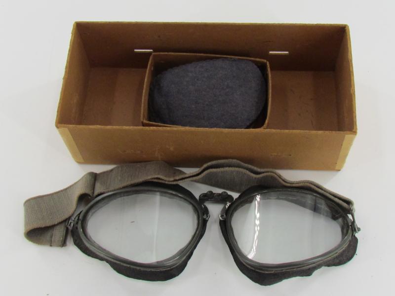 Luftwaffe Pilot Goggles in Factory Box