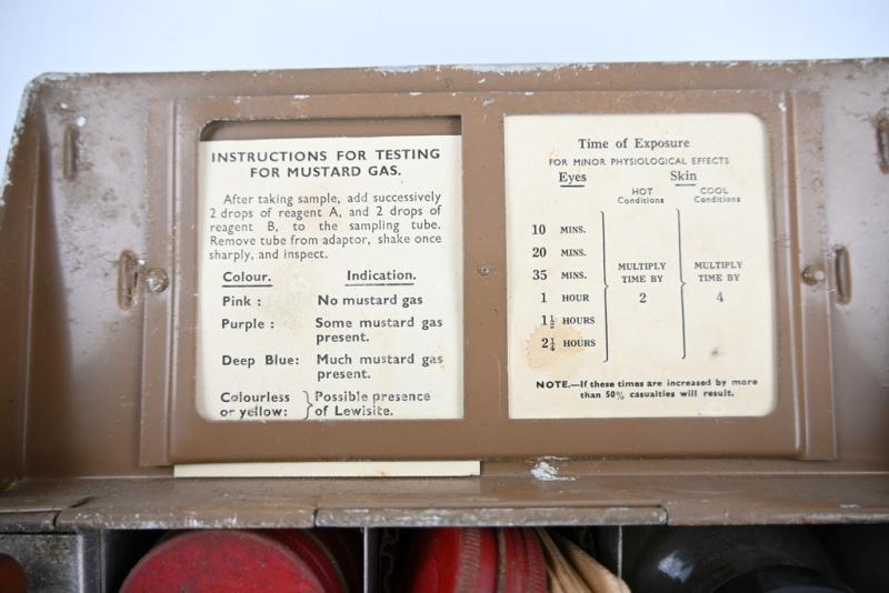 British WW2 Large Mustard Gas Detector MKII