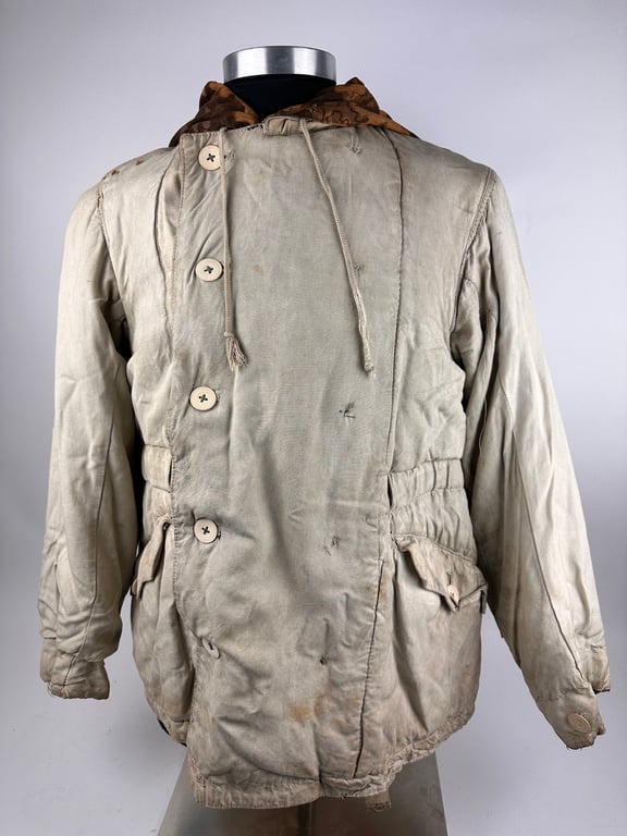 Waffen-SS reversible winter parka in oak leaf autumn pattern camouflage