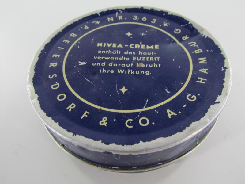Third Reich era Nivea Skin Cream with Content
