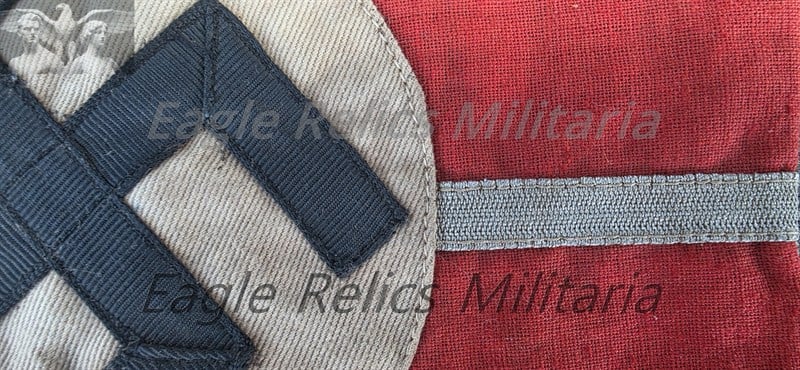 RARE NSDAP Zellenleiter Armband with district  Stamp