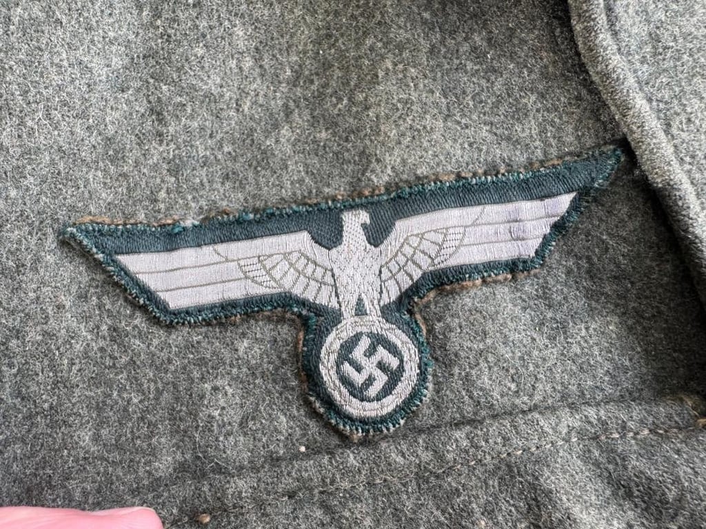 Wehrmacht ‘Gebirgsjäger’ officer M36 Feldbluse for Hauptmann