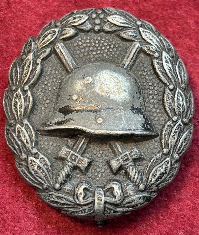 Kaiserreich verwundetenabzeichen in schwarz 1918
