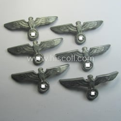 'Virtually mint- ie. unissued', WH (Heeres) EM/NCO-pattern visor-...