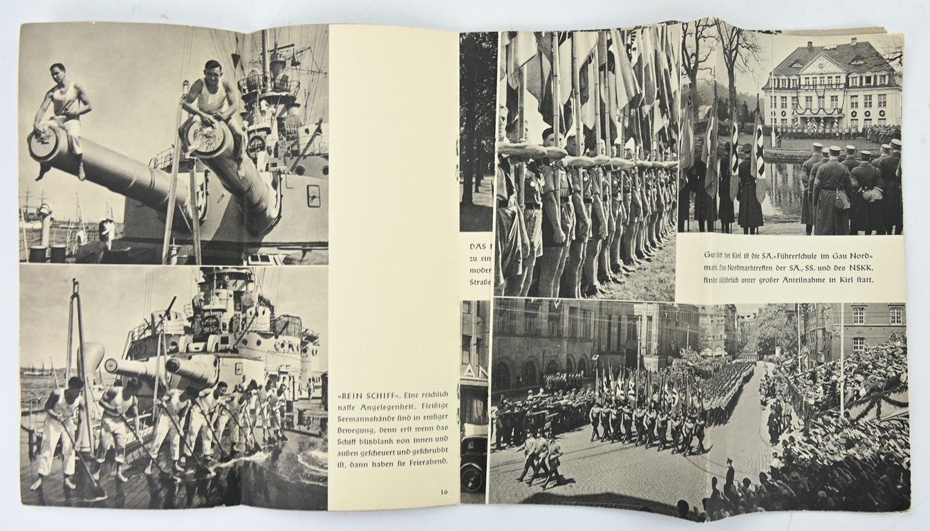 German Olympic 1936 City of Kiel Programm Booklet