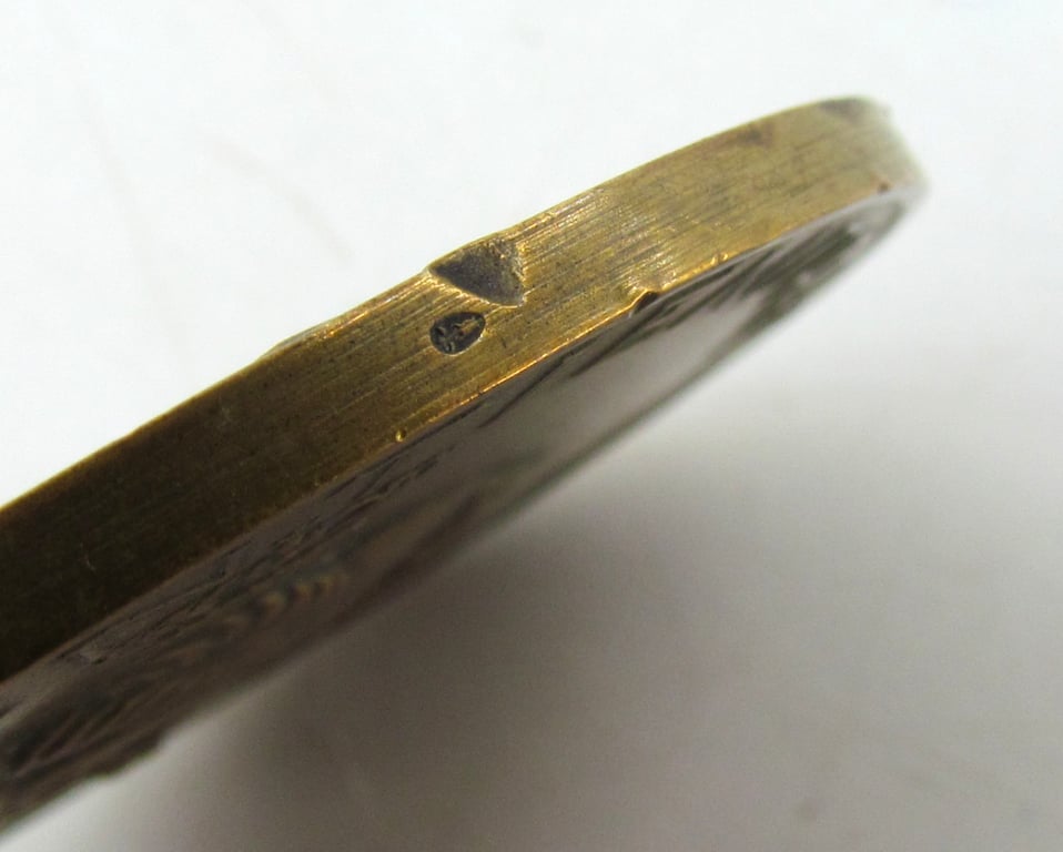 Commemorative Table Medal For Liberation From German Occupation