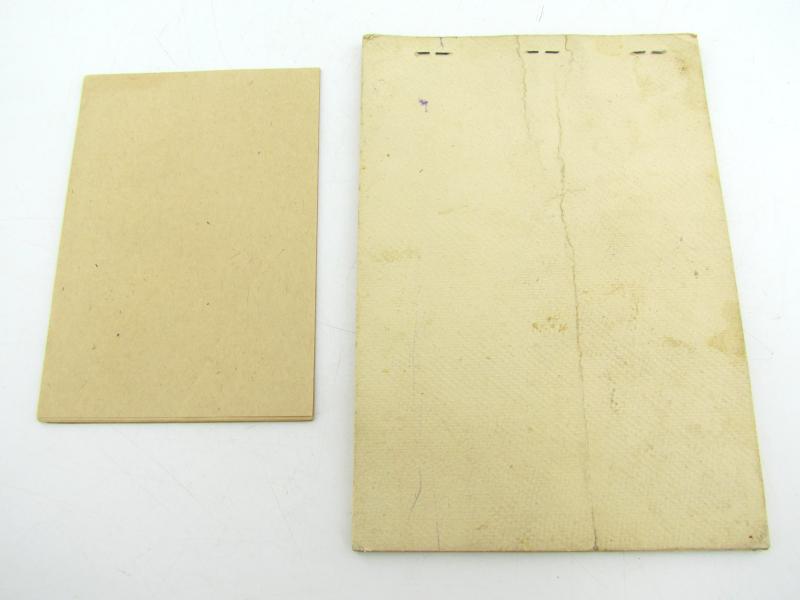 German mapcase notebook ( Melde-Block )