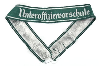 German WH Cufftitle 'Unteroffiziervorschule'