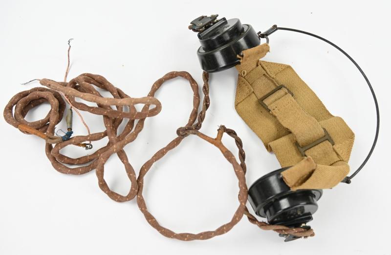 British WW2 DLR Headphone Set