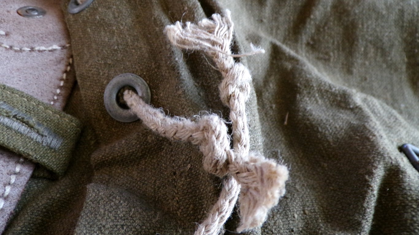 Late-War Canvas Rucksack - Mint