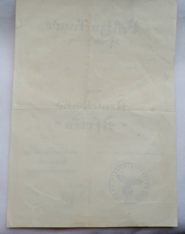 WWII German “AFRIKA” Ärmelband Afrika