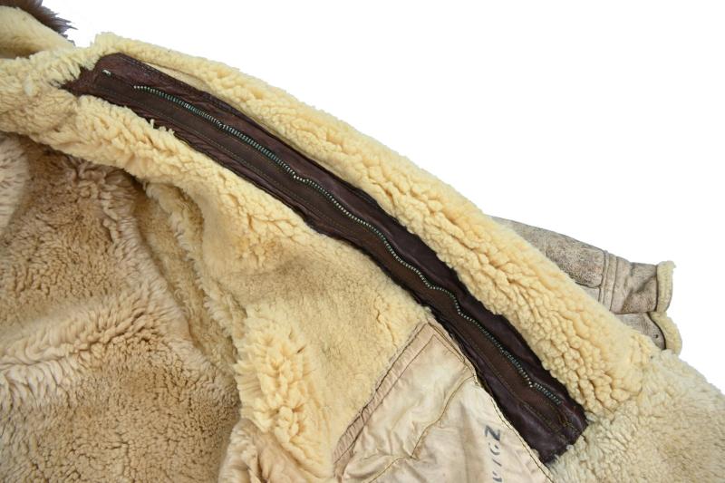 USAAF WW2 B-7 Winter Flying Jacket 'J.C. Harackiewicz'