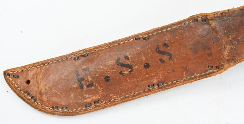 USN WW2 U.S. WWII Cattaraugus 225Q Fighting Knife