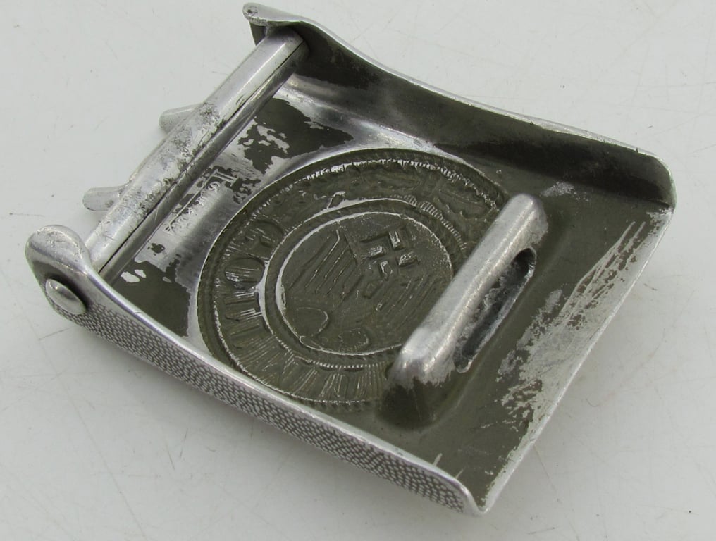 Wehrmacht Aluminum  Buckle with Belt