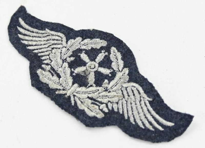 German LW Career Sleeve Patch 'Aviation Technician'