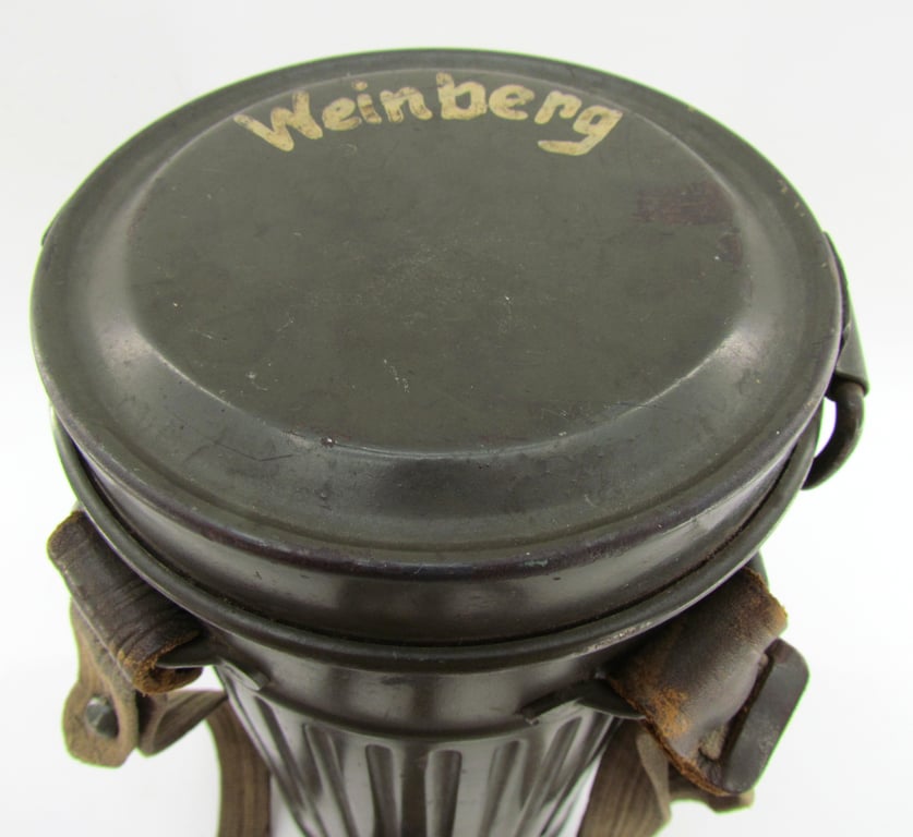 Wehrmacht Gas Mask Cannister , Complete Set -1938