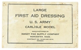 US WW2 Medical First Aid Dressing