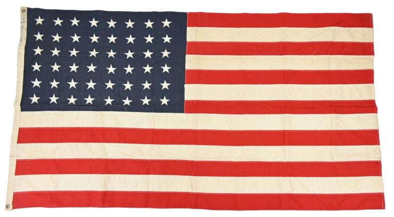 US WW2 48 Star Stars & Stripes National Flag 'Best Wear'