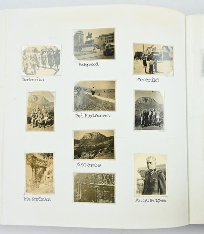 German WH Photoalbum Pioneer Regiment 231