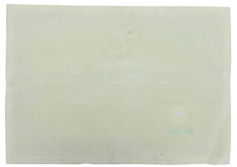 German Third Reich Certificate Alpine Montan AG "Hermann Göring" Linz
