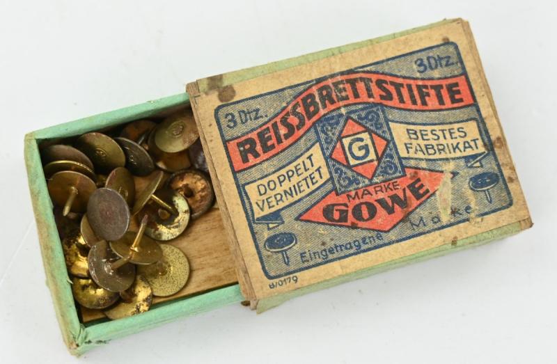 German Third Reich Period thumbtack box
