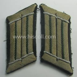 Pair of WH (Heeres) collar-tabs (ie. 'Kragenspiegel für...