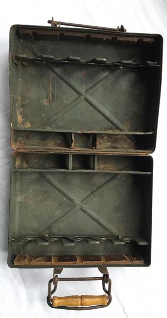 WH (Heer) Metal 5cm Mortar Ammo Case