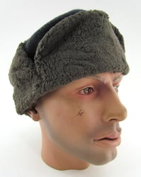 Luftwaffe Winter Fur Cap Maker Marked and LBA...