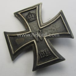 WWI-period 'Eisernes Kreuz 1. Klasse' being a (typical)...