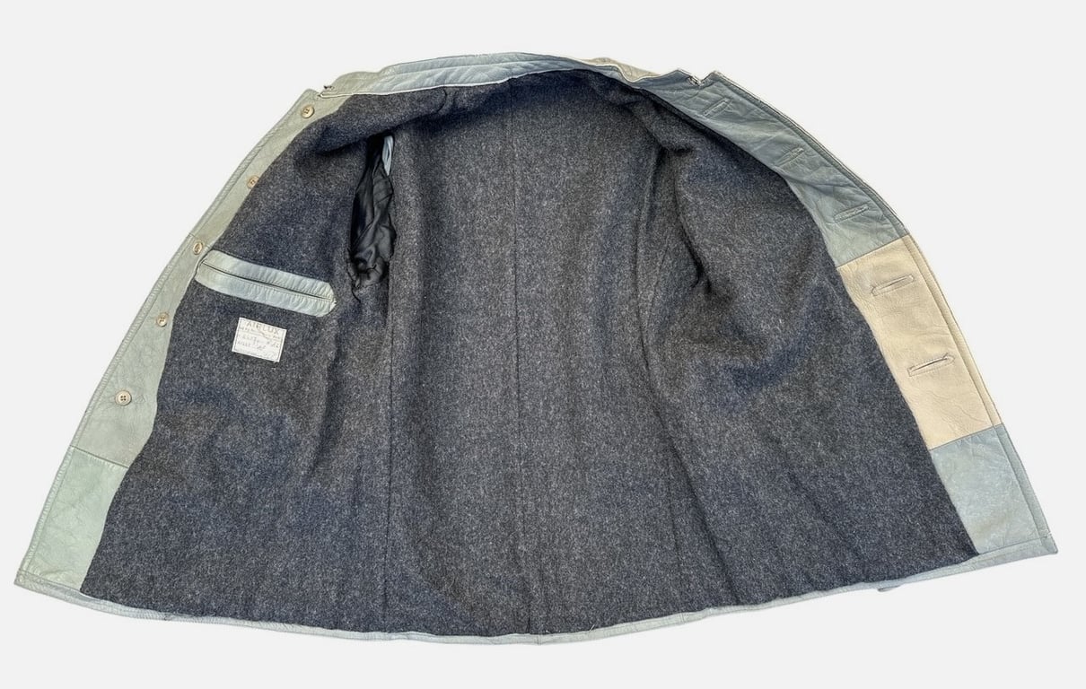 Navy (Kriegsmarine) U-boot protective grey leather jacket