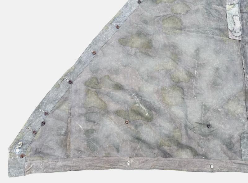 Italian Camouflage Heer/Waffen-SS M31 Shelter Quarter (Zeltbahn)...Rare