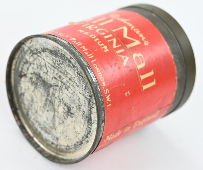 British WW2 Pall Mall Tin Can of Cigarets