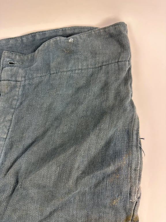 WW2 German M40 HBT or Drillich combat trousers