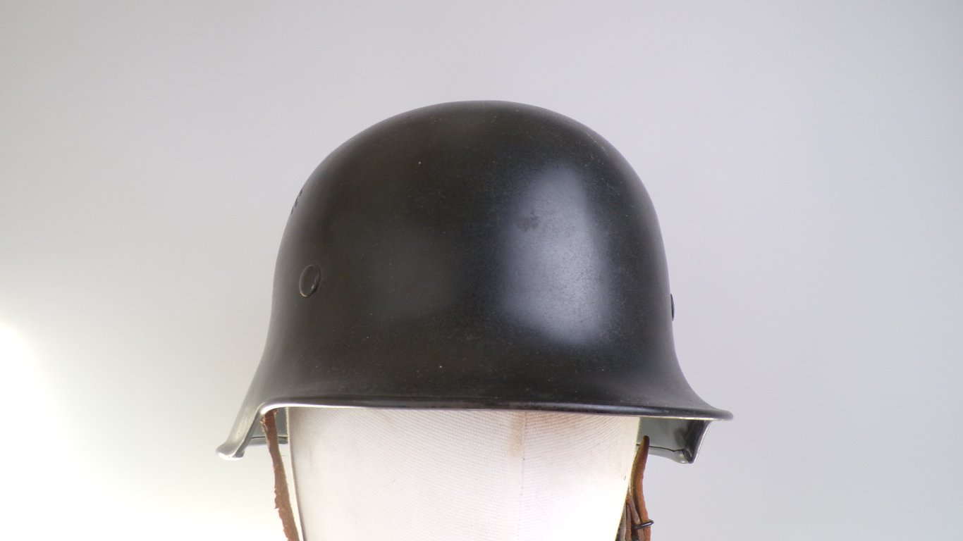 M34 Feuerschutz Polizei helmet by Quist