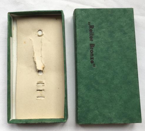 German 'Reiterabzeichen' in Bronze