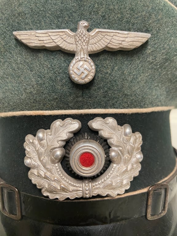 Infantry visor cap