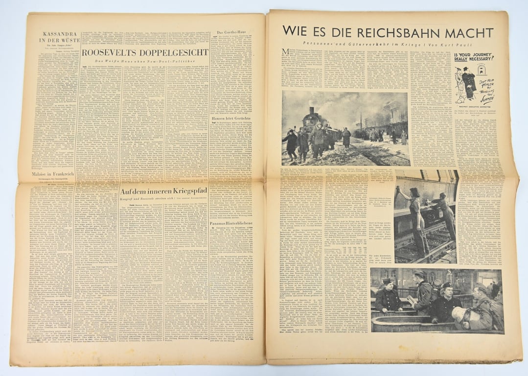 German Newspaper “Das Reich” December 1943