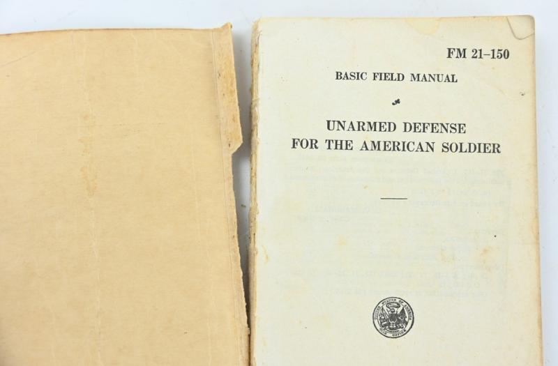 US WW2 FM 21-150 Unarmed Defense