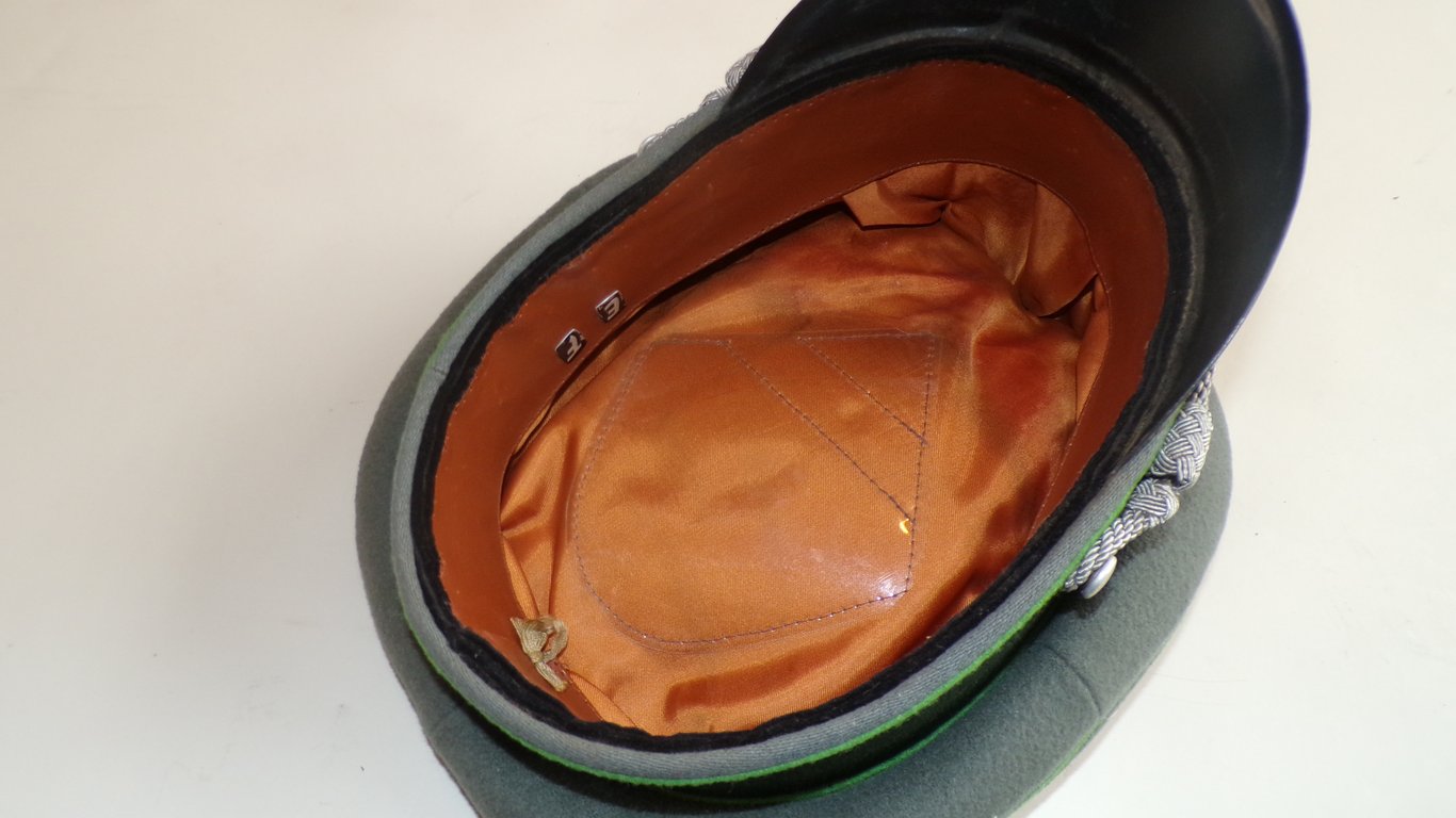 Stonemint doeskin Panzergrenadier Schirmmütze