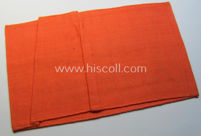 Superb - and rarely seen! - example of a WH (Heeres) related armband (ie. 'Armbinde') entitled: 'Verkehrs-Aufsicht' (being of the 'entirely-woven'-type in a technique similar to the 'BeVo'-weave pattern)