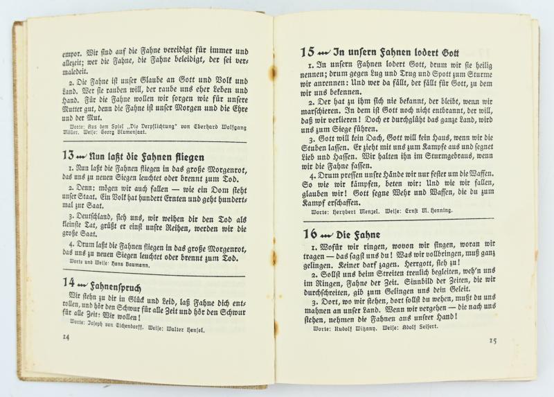 German RAD Marching Songbook