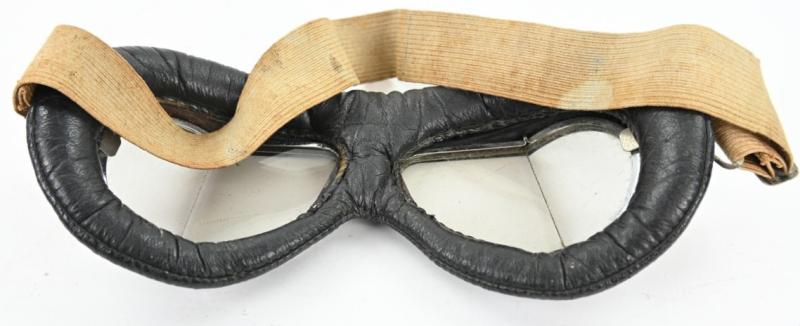 British WW2 RAF Flight Goggles Mark VIII