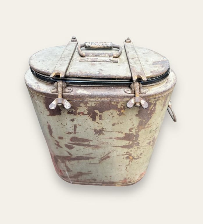 German Tan Food Container