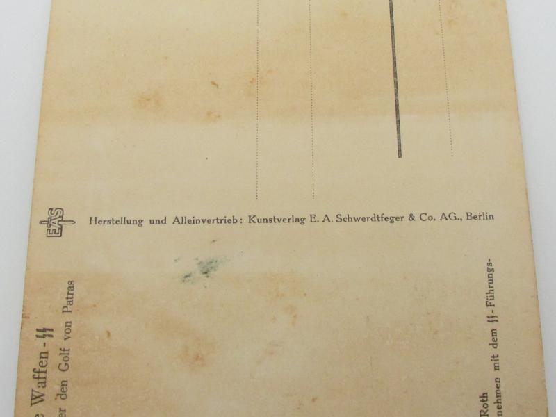 Postcard : Unsere Waffen-SS