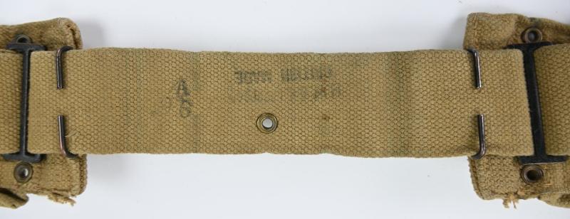 US WW2 M1 Garand Ammo Belt British Made