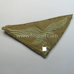 Truly used- and/or carefully shirt-removed, WH (Luftwaffe) 'tropical'-issued...