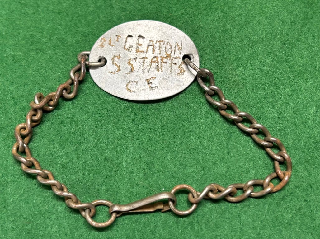 Identity Bracelet-2 Lt G Eaton South Staffords